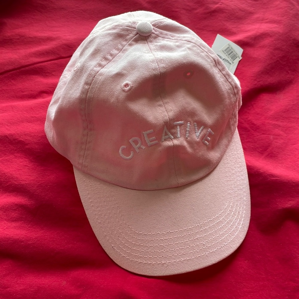 [POKETO] Pink Creative Dad Hat/Baseball Cap